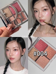 Highlight Má Hồng DIOR 4 ô Backstage Glow Maximizer Palette 2025