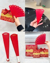 Quạt xếp cầm tay Christian Dior