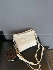 Túi Gift Custom Dạ Tweed CHANEL Limited Đủ Hộp & Túi giấy Chanel Hoa Trà RB