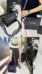 Túi Gift Custom Dạ Tweed CHANEL Limited Đủ Hộp & Túi giấy Chanel Hoa Trà RB