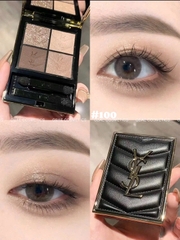 Phấn mắt mini YSL kèm 2 cọ mắt