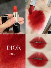 Son DIOR Rouge Nắp Hít Đen 2024 Couture Colour Refillable Floral Lip Care