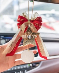 Móc Treo Nơ Kèm Charm Gift DIOR Chính Hãng - Fullbox Kèm Túi Giấy