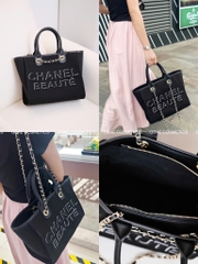 Túi Tote CHANEL Custom Túi Gift Chính Hãng 32x24x15cm (vừa lap 14 inch)