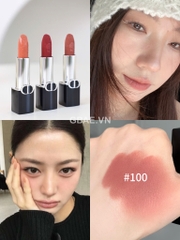 Son DIOR Rouge Nắp Hít Đen 2024 Couture Colour Refillable Floral Lip Care