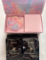 Set Cushion OHUI Phiên Bản limited hoa ( 1 case + 2 lõi )