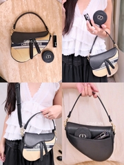 Túi Gift Custom DIOR Saddle Mini Bag Dáng Yên Ngựa NEW 2025