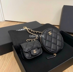 Túi tròn Chanel kèm ví Pouch 2 in 1 - fullbox
