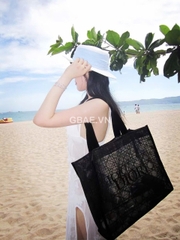 Túi Tote DIOR Lưới Gift Compliment Chính Hãng 42x35x13cm