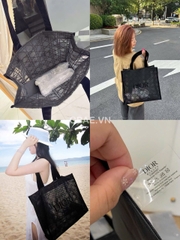 Túi Tote DIOR Lưới Gift Compliment Chính Hãng 42x35x13cm