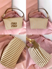 Túi Gift MIU MIU Custom Vải Linen Chính Hãng