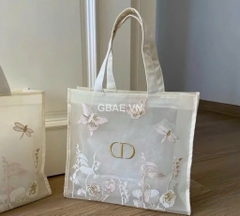 Túi Tote DIOR Lưới Gift Compliment Chính Hãng 42x35x13cm