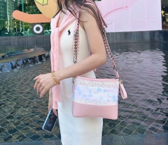 Túi Gift Custom Dạ Tweed CHANEL Limited Đủ Hộp & Túi Giấy Chanel Hoa Trà RB