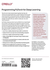 Programming PyTorch for Deep Learning