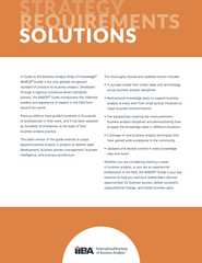 Babok V3: A Guide to the Business Analysis Body of Knowledge