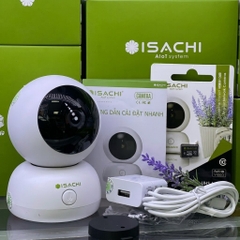 Camera IoT Wifi 360 độ ISACHI SC-D1 2MP 1080P, cảm biến chuyển động, đàm thoại 2 chiều