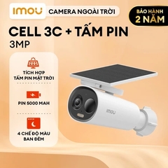 Camera IP Wifi Dùng Pin Năng Lượng Mặt Trời Imou IPC-K9DCP-3T0WE-V2 ( Cell 3C All-in-one ) 2K