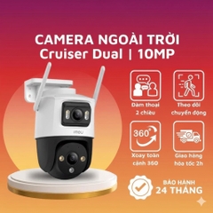 Camera IP ngoài trời 360 độ 6MP Imou Cruiser Dual IPC-S7XEP-6M0WED