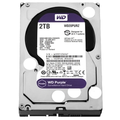 Ổ Cứng HDD 1T 2T 3T 4T 6T 8T WD PURPLE Surveilance Sata Chuyên Camera Chính Hãng.