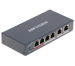Thiết bị mạng HUB -SWITCH PoE HIKVISION DS-3E0106P-E/M ( Chính Hãng)