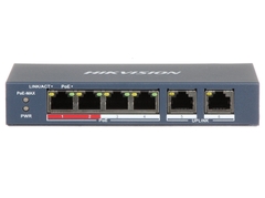Thiết bị mạng HUB -SWITCH PoE HIKVISION DS-3E0106P-E/M ( Chính Hãng)