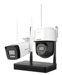 Bộ Kit camera IP DS-J142I/NKS422W03H Wifi 2.0 Megapixel HIKVISION, kết nối Wi-Fi 6, hồng ngoại IR30 mét
