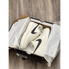 Giày Thể Thao Air Force 1 Low SP 'Ambush Phantom Best Quality Sneaker AF1 Be Vệt Đen Dài Full Box + Bill Bản Mới 2024