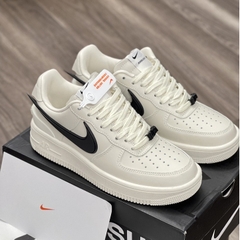Giày Thể Thao Air Force 1 Low SP 'Ambush Phantom Best Quality Sneaker AF1 Be Vệt Đen Dài Full Box + Bill Bản Mới 2024