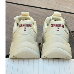 Giày Thể Thao Nữ Tăng Chiều Cao 7cm MLB Chunky A Cleveland Guardians,MLB Độn Đế Chữ C Độn Đế mlb chunky độn đế chữ c