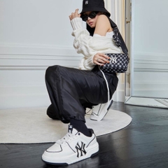 Giày MLB BigBall Chunky Liner New York Yankees Off White,Giày mlb chunky liner high hot nhất 2022, hàng cao cấp FULL BOX