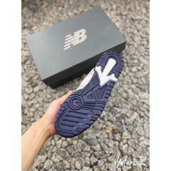 Giày Thể Thao Nam Nữ NB 550 'White Navy' - NB550 NB 550 Màu Trắng Xanh Tím Than, NB 550 ‘White Navy’ BB550WA1