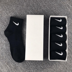 [ Xưởng Giày AIO ]  Tất, Vớ _Nike Nam Nữ Cổ Ngắn, Trung, Dài Vải Dệt Kim Cao Cấp 03 Màu