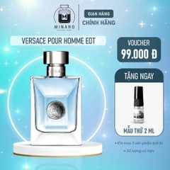 [MINH DUC LUXURY] Nước Hoa Nam Sang Trọng Ver.sace Pour Homme, Dầu Thơm NamTính Cuốn Hút - Minano Perfume Store