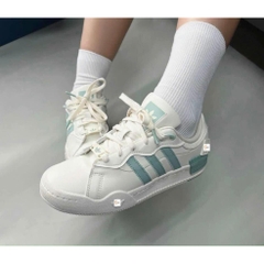 Giày Thể Thao Das Rey Galle White Dash Green, Das Xanh Ngọc Cho Nữ Hàng Cao Cấp