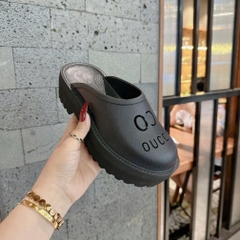 Dép sục nữ chất cao su xốp mềm nhẹ cao 5P Dép bánh mì đế độn thời trang kiểu dáng Trendy bản cao cấp