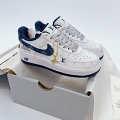 Giày Thể Thao Nam Nữ Thắng Giày AF1 LV Navy