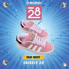 Giày thời trang thể thao nữ Cam.pus Bliss Lilac màu hồng, giày sneaker thể thao thời trang cam.pus màu hồng nữ