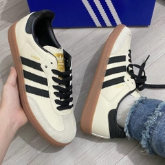 Giày thể thao Adidas Samba OG 'Cream White Black' hottrend 2024