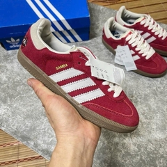 Giày thể thao SAMPA đỏ full box (tặng kèm 2 dây phụ) giầy sneaker red màu đỏ hot trend dành cho nữ