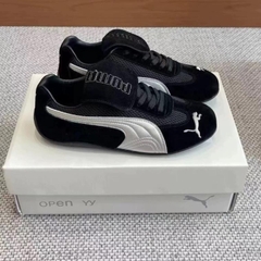 Giày thể thao Puma Speedcat OPEN YY Prairie, Giày thể thao Puma Màu Đen Hàng Cao Cấp Full Bill Box