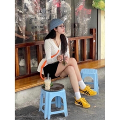 Giày Thể Thao Tiger Vàng sọc Đen Cao cấp full box miễn phí ship Giày onitsuka tiger vàng