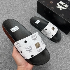 Dép quai ngang nam nữ M.C mác sành điệu.mẫu dép thời trang quai ngang đế PU chống trơn siêu cá tính FULL SIZE 37-43