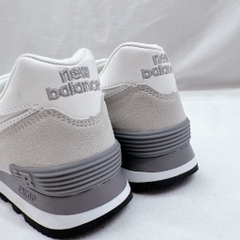 [AIO sneaker] Giày Thể Thao N.B 574 Xam Cao cấp,Giày Thể Thao Nữ Nug Newbalen 574 Kem Chữ N Viền Trắng