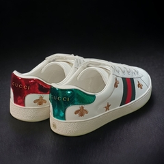 Giày thể thao Gu.cci 3 vạch Ong Sao thêu , giày Thể Thao Gu.cci Ong 3 vạch-New Sneaker, Giày Hot trend Full Box