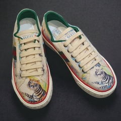Giày Thể Thao Gu.cci Tennis 1977 Tiger,Giày Thể Thao Gu.cci Tennis Hổ Viền Đỏ,Giày Thể Thao/sneakers Gu.cci Tennis Hổ