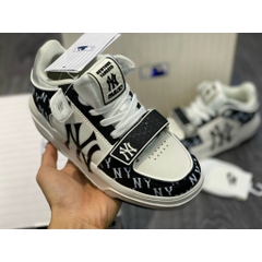 Giày thể thao nam nữ đế độn màu đen NY chunky liner Mid Basic New York Yan/kees 2023 quai dán mới siêu êm nhẹ