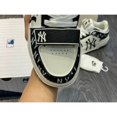 Giày thể thao nam nữ đế độn màu đen NY chunky liner Mid Basic New York Yan/kees 2023 quai dán mới siêu êm nhẹ