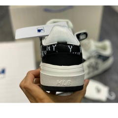 Giày thể thao nam nữ đế độn màu đen NY chunky liner Mid Basic New York Yan/kees 2023 quai dán mới siêu êm nhẹ