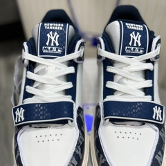 [Giày chất] Giày thể thao sneaker nam nữ MLB LINER quai MLB Chunky Liner Mid Basic New York Yankees XANH NAVY
