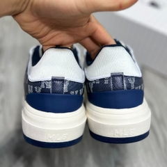 [Giày chất] Giày thể thao sneaker nam nữ MLB LINER quai MLB Chunky Liner Mid Basic New York Yankees XANH NAVY